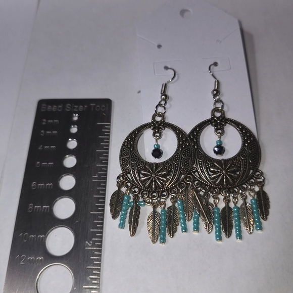 Beaded Earrings - Picture 2 of 3